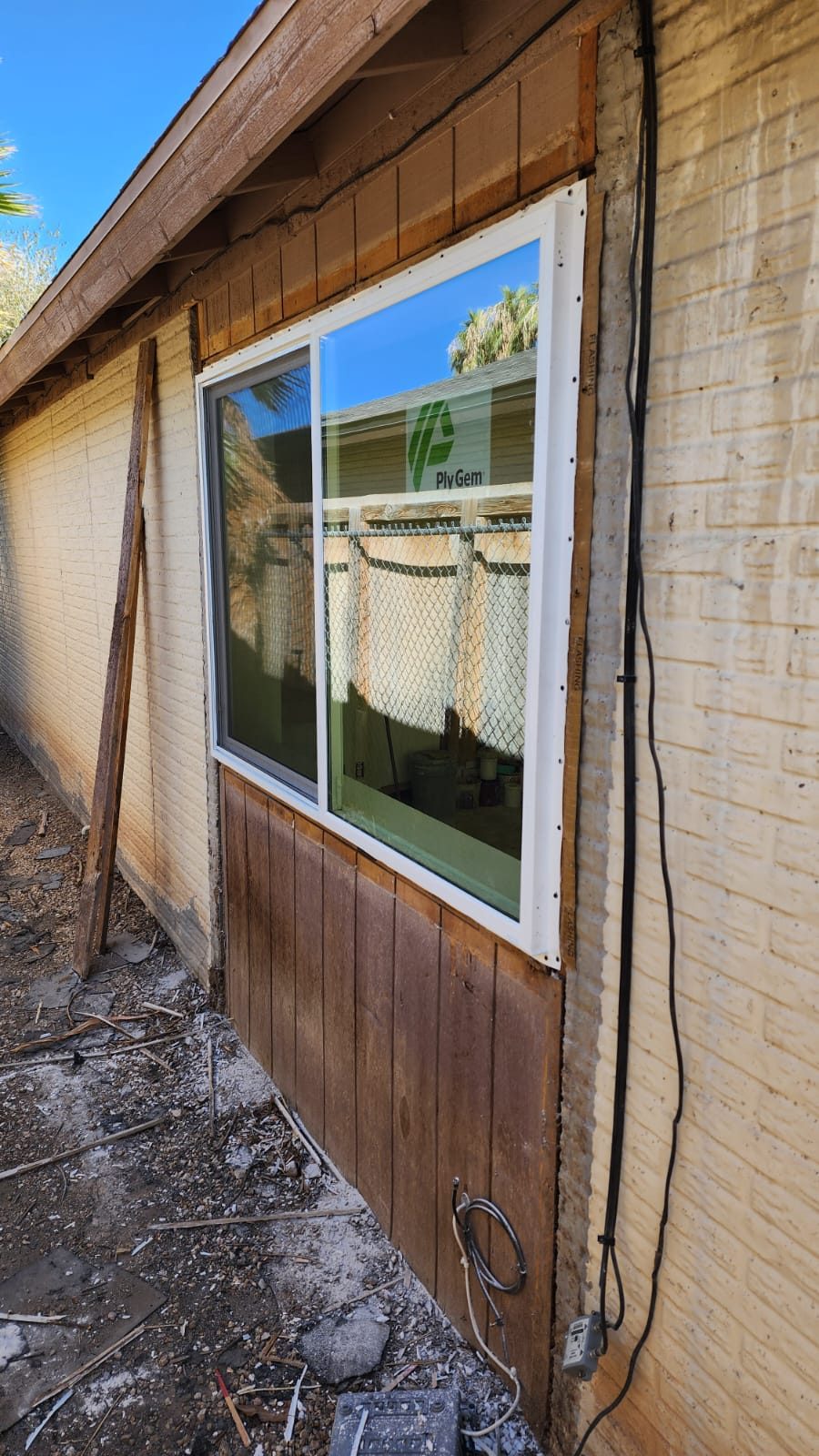 Completed window replacement